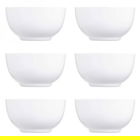 Set 6 boluri, Luminarc, Simple, Ø 14.5 cm, sticla, alb