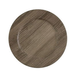 Suport pentru farfurie Vega, Versa, 33 x 33 cm, bambus/polipropilena, maro