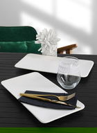 Set 2 platouri ST032002F022, Keramika, 33x17 cm, ceramica