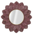 Oglinda decorativa, Glam Bordeaux, Mauro Ferretti, 100 cm, bordo