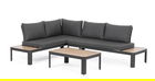 Set mobilier pentru gradina/terasa 3 piese Narelle, Bizzotto, aluminiu/ofelina