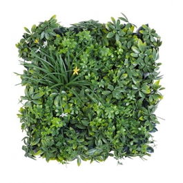 Panou verde decorativ / perete artificial, Narcissus Green, Bizzotto, 50x50 cm