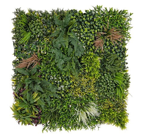 Panou verde decorativ / perete artificial Rio, Bizzotto, 100 x 100 cm