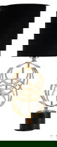 Lampa de masa Circly, Mauro Ferretti, Ø20 x 58.5 cm, 1 x E27, 40W, fier/PVC/textil