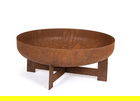 Semineu aer liber Efesto, Bizzotto, Ø50 x 21 cm, otel