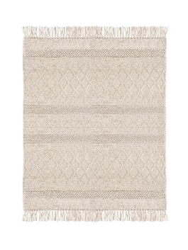 Covor Hiruni, Bizzotto, 140 x 200 cm, 70% lana / 30% poliester, bej