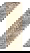 Covor Rashmi, Bizzotto, 80 x 250 cm, viscoza, verso din bumbac, maro