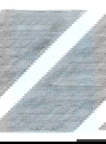 Covor Rashmi, Bizzotto, 140 x 200 cm, viscoza, verso din bumbac, albastru deschis