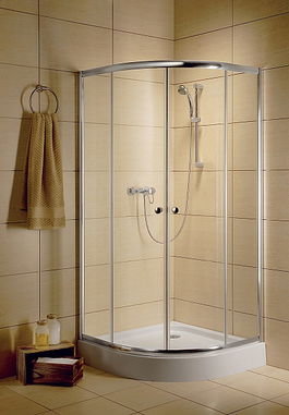 Cabina de dus semirotunda Radaway Classic A 90x90 cm