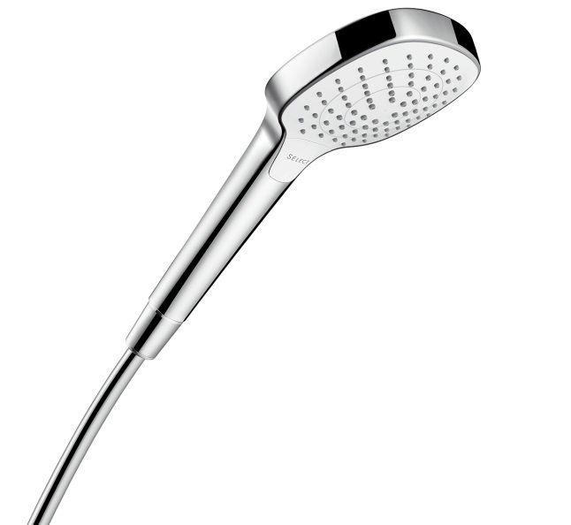 Para de dus Hansgrohe Croma Select E Vario alb-crom