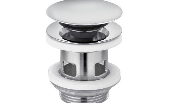 Ventil de scurgere Kludi pentru lavoar cu push-open blocabil G1 1/4