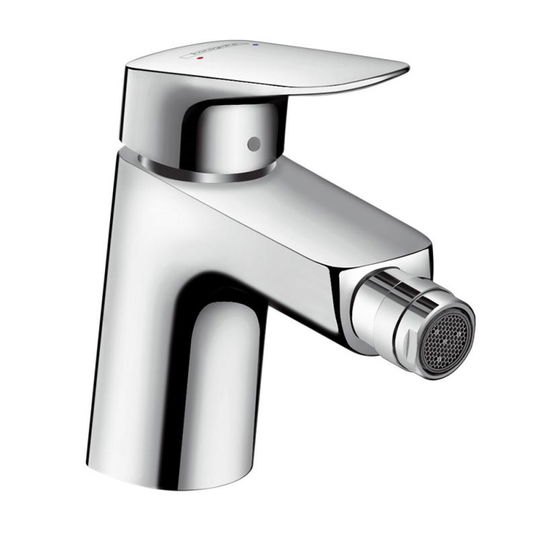 Baterie bideu Hansgrohe Logis 70 cu ventil tip Pop-up inclus