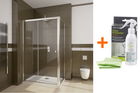 Cabina dreptunghiulara Radaway Premium 100x90 complet echipata cu cadita si sifon + cadou solutie EasyClean Protector