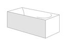 Panou frontal Radaway pentru cazi rectangulare 170cm h56cm