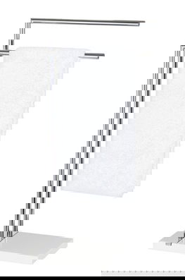 Suport prosoape, Wenko,Noble White, 45.5 x 82 x 20 cm, inox/polirasina