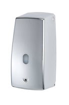 Dozator sapun lichid, Wenko, Treviso Chrome, cu senzor, 650 ml, 11 x 22.5 x 10.5 cm, plastic, gri