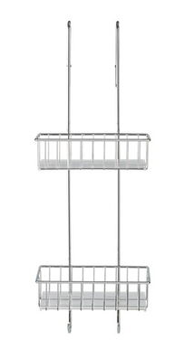 Etajera suspendabila pentru baie, Wenko, Aldo, 24.5 x 70 x 20 cm, inox