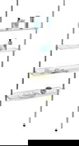 Suport extensibil cu 2 rafturi, Wenko, Ellera, 71 x 65 - 285 x 20 cm, inox