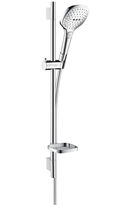 Set de dus Hansgrohe Raindance Select E120 cu 3 jeturi si bara Unica`S Puro 0.65 cm