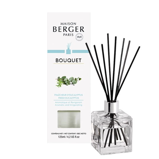 Difuzor parfum camera Berger Bouquet Parfume Cube Fraicheur d`Eucalyptus 125ml