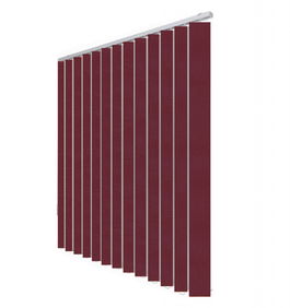 Jaluzele verticale Cora 5064 visiniu inchis