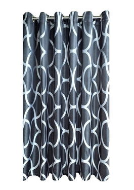 Draperie W4810 cu inele capse inox