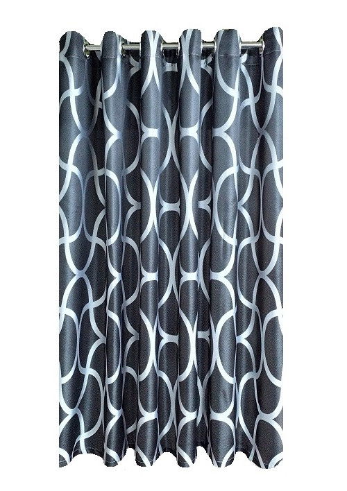 Draperie W4810 cu inele capse inox