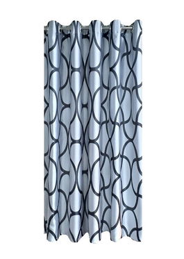 Draperie W4810 D2 cu inele capse inox