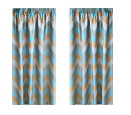 Set draperie W4833,1 cu rejansa de 8cm