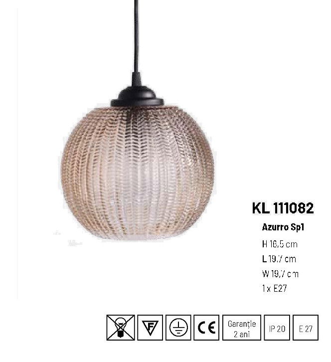 LUSTRA AZURRO KL111082