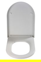 Capac de toaleta cu sistem automat de coborare, Wenko, Premium Palma, 34.5 x 45.5 cm, duroplast