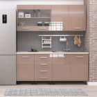 Mobila bucatarie STYLE 180, Vizon, MDF Cappuccino Gloss