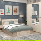 Dormitor NUVOLA, configuratia NUV5, Sonoma, Vizon