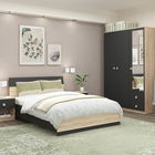 Dormitor ROSETTO, configuratia ROS1, Sonoma, Antracit
