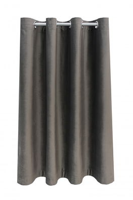 Draperie,Casa Deco Logistics, catifea SPRING ATMOSPHER CU INELE CAPSE INOX