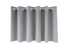 Draperie,Casa Deco Logistics, catifea PETEK V43 CU INELE CAPSE ALB