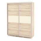 Dulap usi culisante LINEA Pro 150cm, Sonoma, Vizon