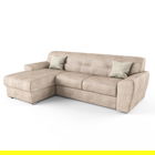 Coltar extensibil Forma, peninsula cu depozitarea, Piele Texturata Yuma 28