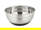 Bol cu baza antiderapanta, Wenko, Aru, 1.7 L, 20 x 20 x 10 cm, inox/silicon