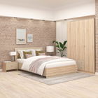 Dormitor AMBRO, configuratia AMB4, Sonoma, Vizon