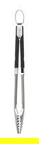 Cleste pentru gratar, Wenko, BBQ, 5 x 4.1 x 45 cm, inox/plastic, negru/argintiu
