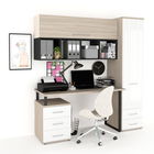 Ansamblu birou STUDIO 6, Oak, Alb Gloss