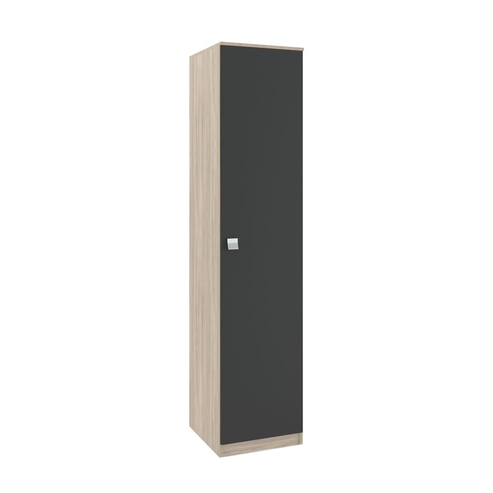 Dulap haine LINEA 1U, polite, Oak, Antracit