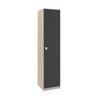 Dulap haine LINEA 1U, polite, Oak, Antracit