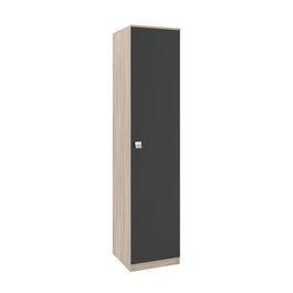 Dulap haine LINEA 1U, polite, Oak, Antracit