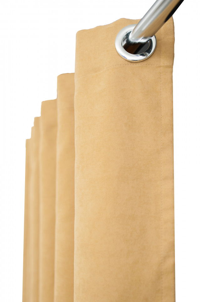 Draperie,Casa Deco Logistics, catifea V-05 CU INELE CAPSE INOX