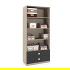 Dulap haine LINEA 2U-2S, polite, Oak, Antracit