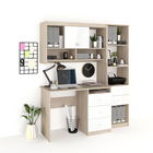 Ansamblu birou MODUS 2, Oak, Alb Gloss