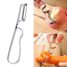 Ustensila pentru decojit Tanboyer, otel inoxidabil, argintiu, 15 cm
