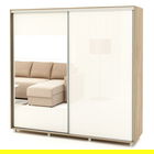 Dulap usi culisante MATERA 200cm, Oak, Alb Gloss